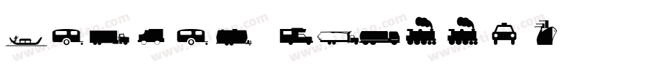 Boston Traffic字体转换